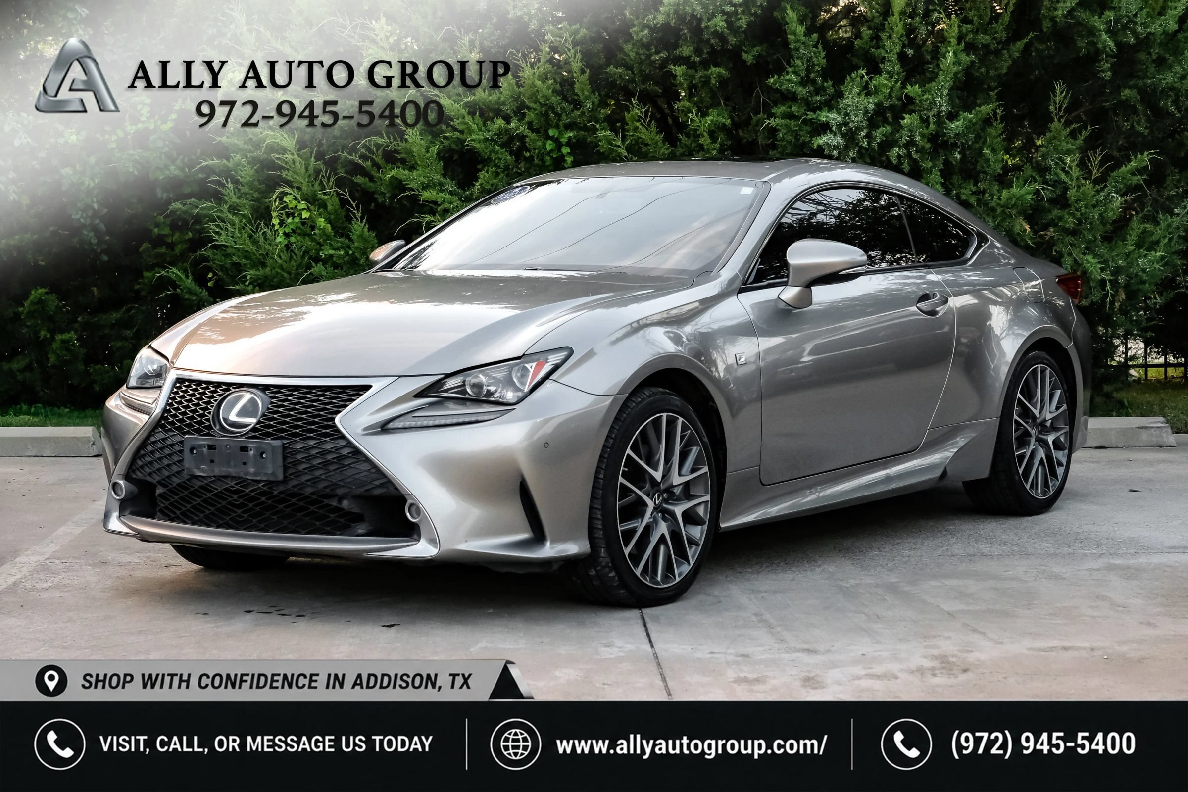 Used 2015 Lexus RC 350 AWD w/ Navigation System Package