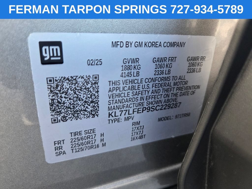 Certified 2025 Chevrolet Trax LS w/ Driver Confidence Package FWD image 24