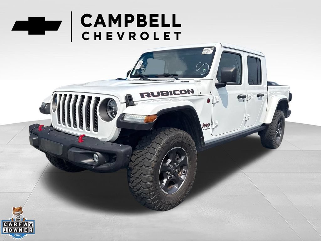 Used 2022 Jeep Gladiator Rubicon w/ LED Lighting Group AWD/4WD image 1