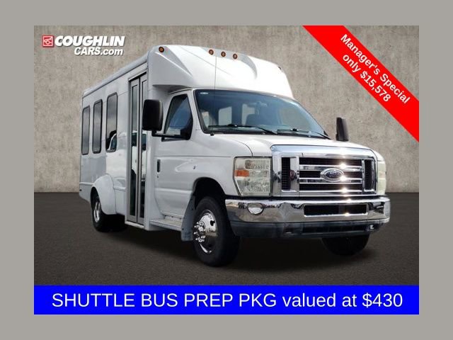 Used 2011 Ford E-350 and Econoline 350 Super Duty w/ Shuttle Bus Prep Pkg