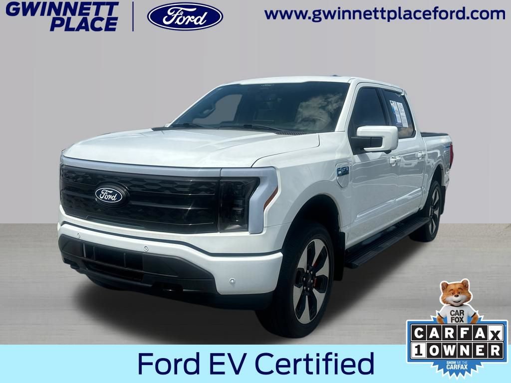 Certified 2024 Ford F150 Lightning Platinum