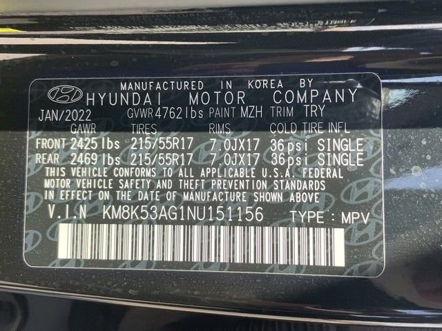 Used 2022 Hyundai Kona Limited w/ Cargo Package image 36