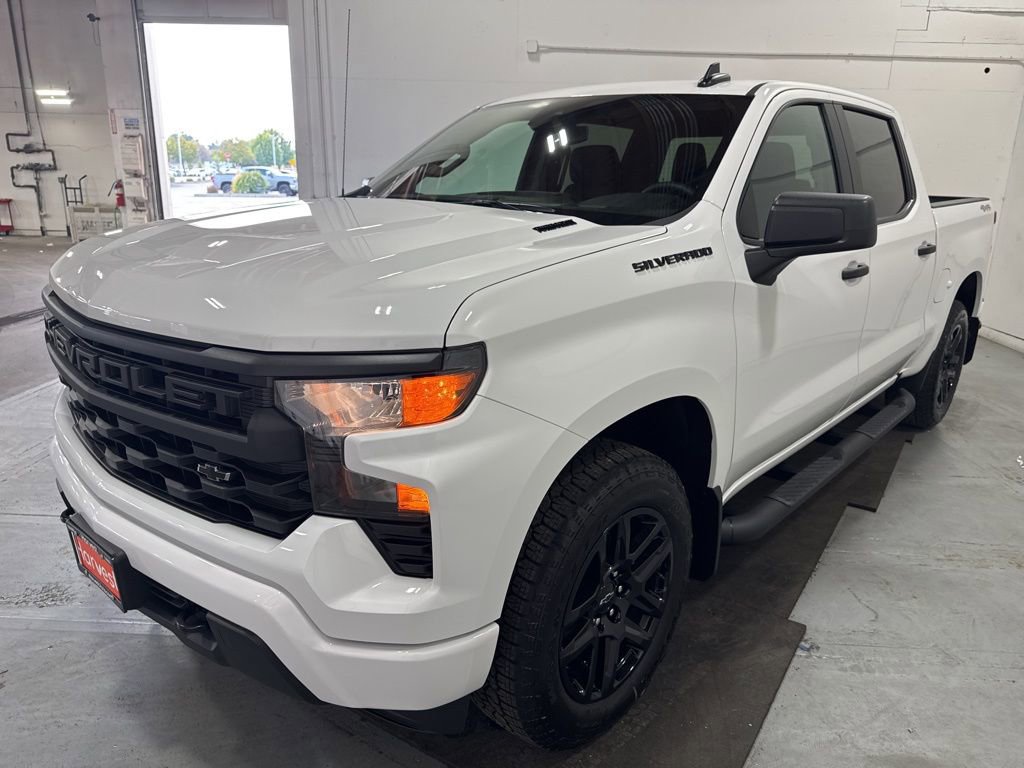 New 2026 Chevrolet Silverado 1500 Custom w/ Turbomax Blackout Package image 3