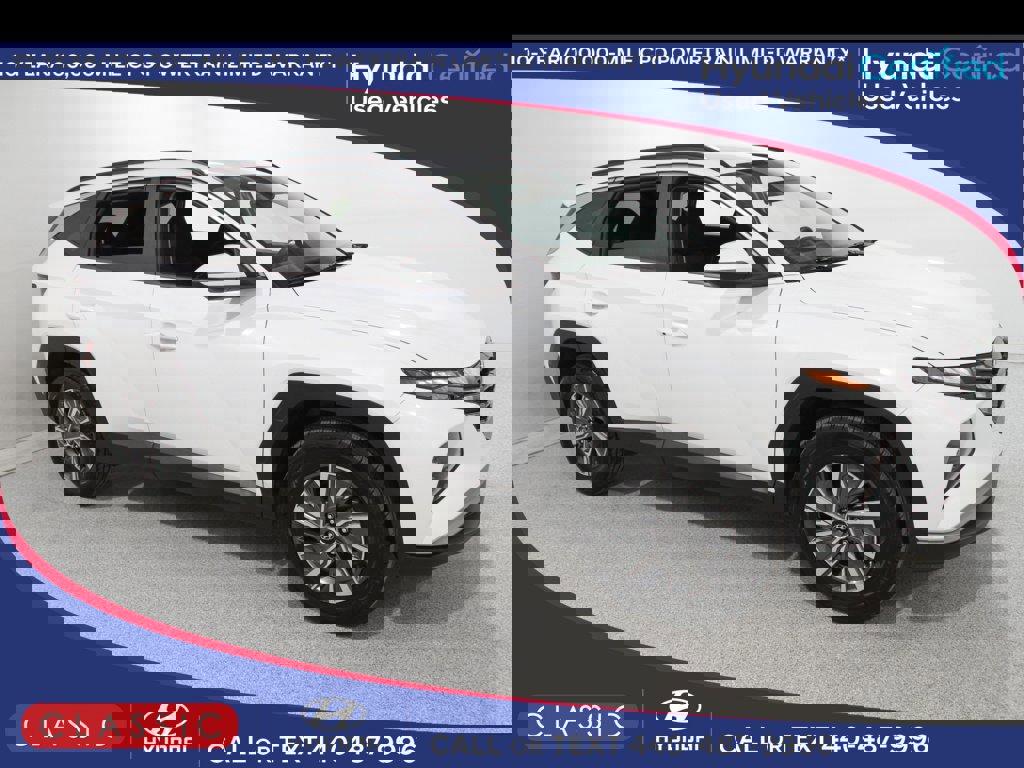 Certified 2022 Hyundai Tucson Blue