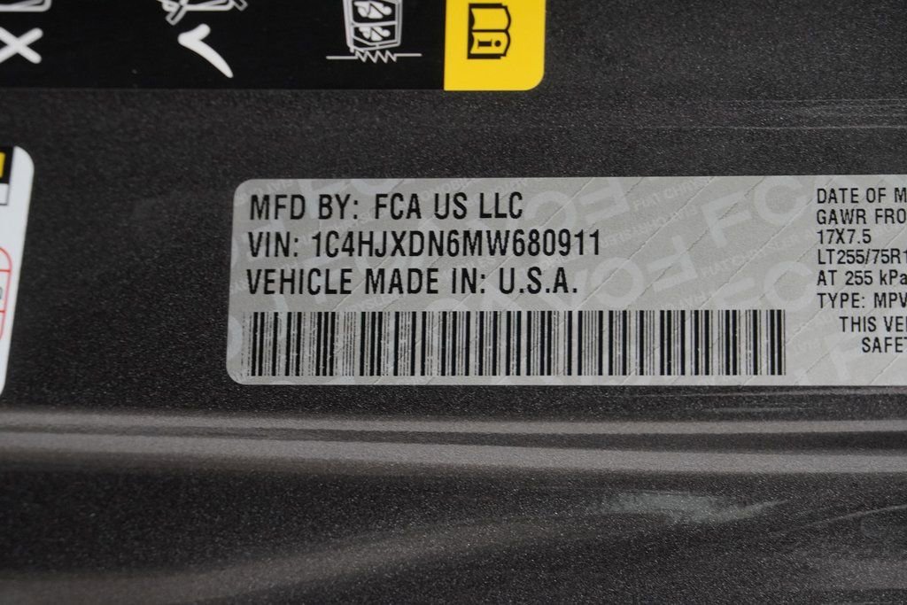 Certified 2021 Jeep Wrangler Unlimited Willys image 57