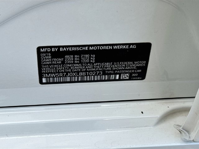 Used 2020 BMW 330i xDrive Sedan w/ Premium Package AWD/4WD image 41