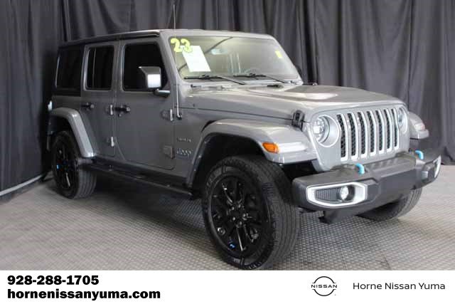 Used 2023 Jeep Wrangler Unlimited Sahara w/ Cold Weather Group AWD/4WD image 1