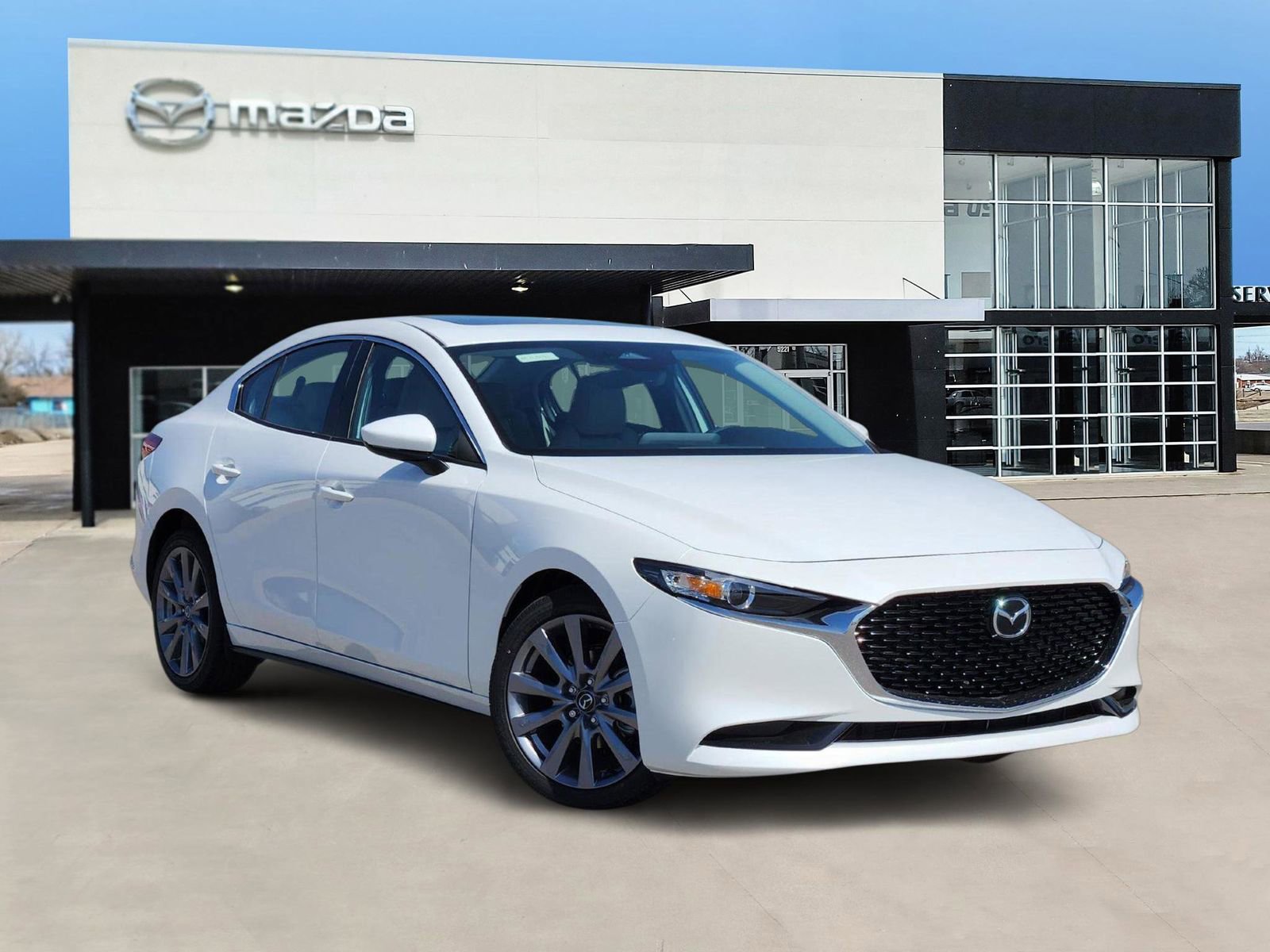 New 2025 MAZDA MAZDA3 s FWD image 1