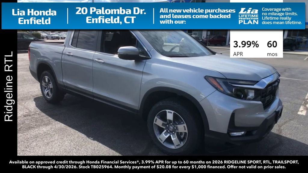 New 2026 Honda Ridgeline RTL image 2