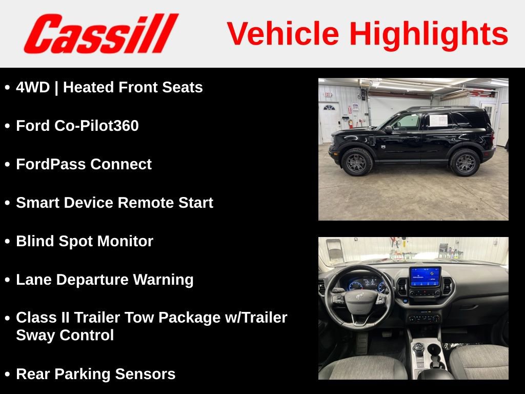 Used 2023 Ford Bronco Sport Big Bend w/ Convenience Package image 7