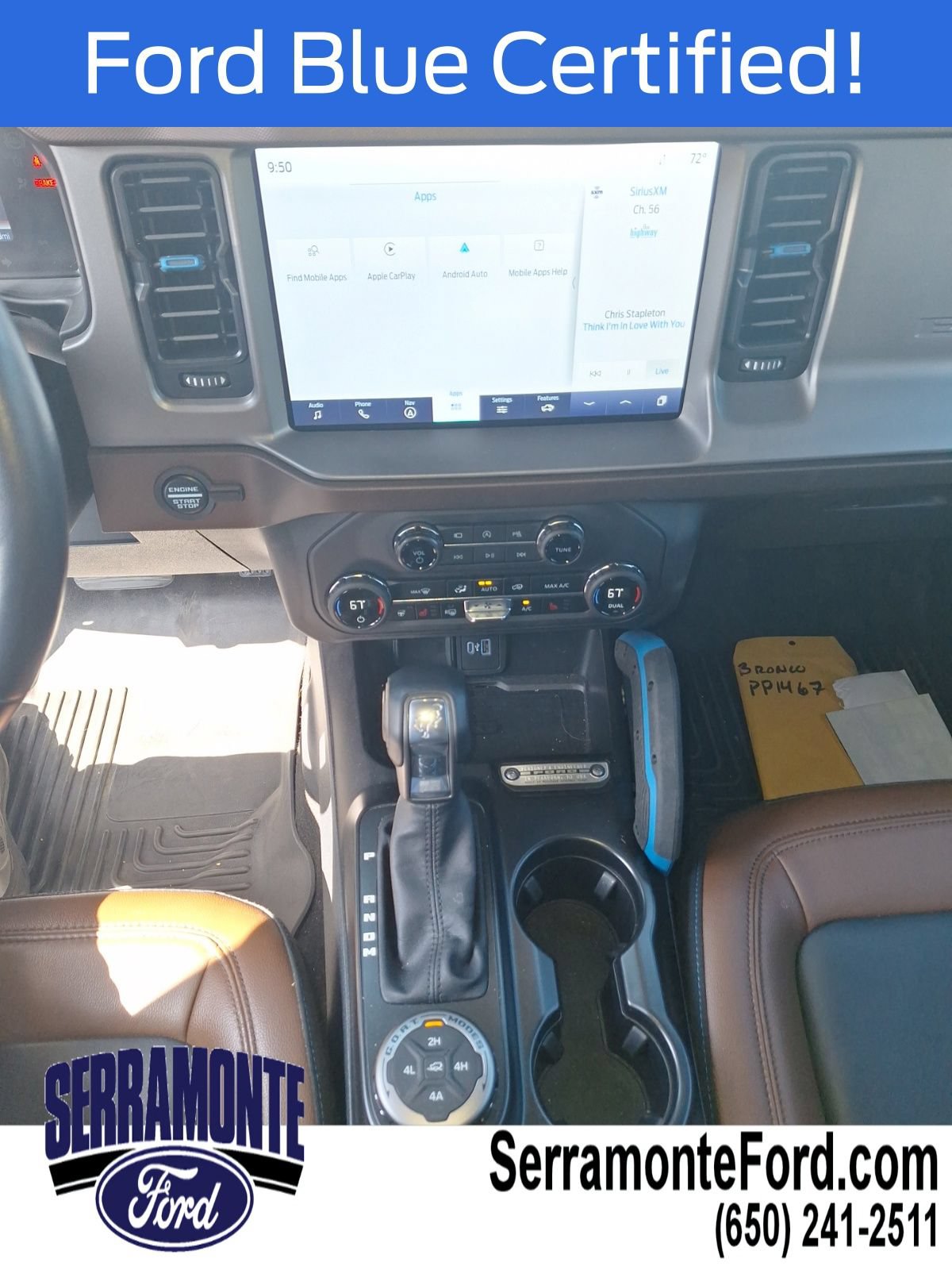 Used 2023 Ford Bronco Outer Banks w/ Sasquatch Package AWD/4WD image 13