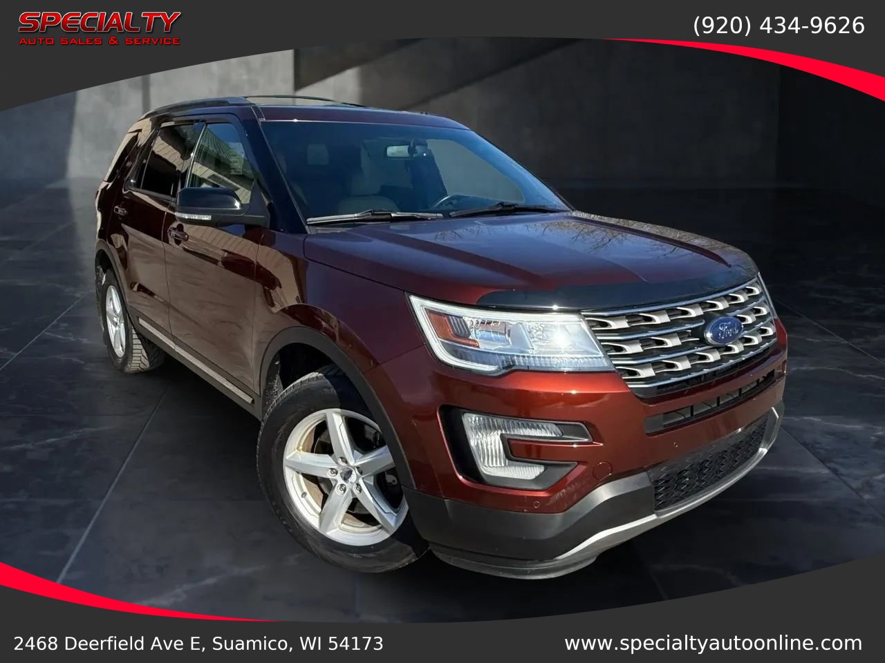 Used 2016 Ford Explorer XLT w/ Equipment Group 202A image 2