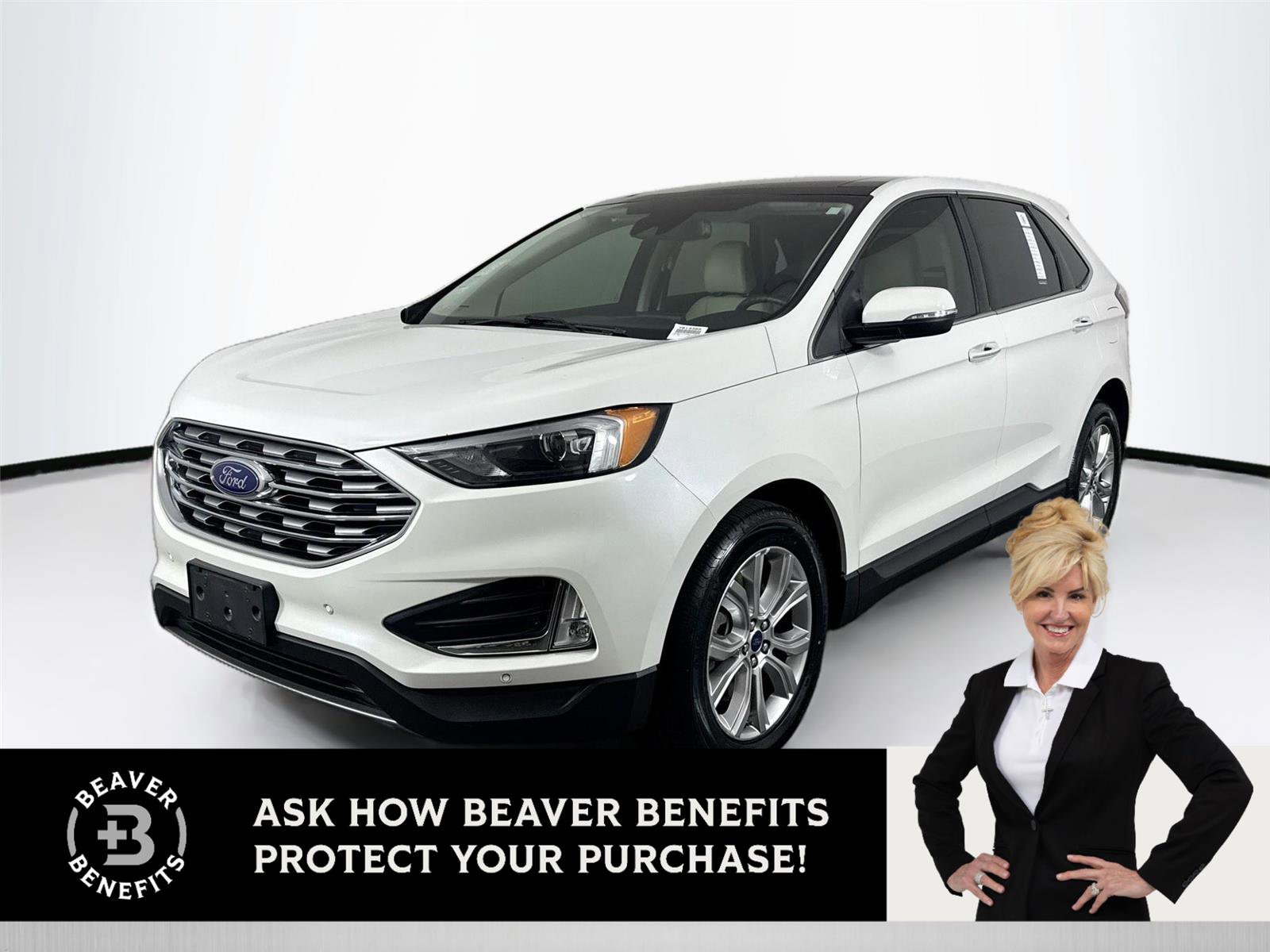 Used 2022 Ford Edge Titanium AWD/4WD image 1
