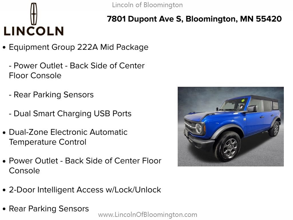 Used 2025 Ford Bronco Big Bend AWD/4WD image 9