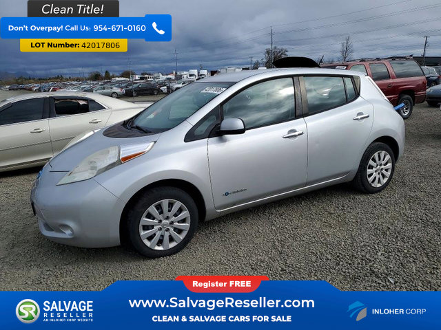 Used 2015 Nissan Leaf S w/ Charge Package image 1