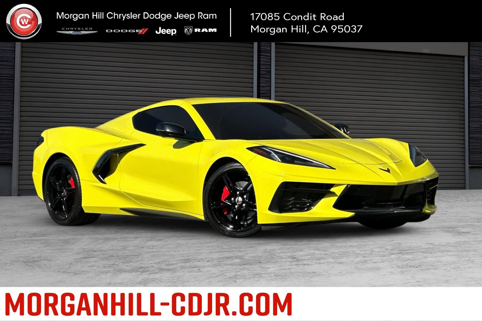 Used 2020 Chevrolet Corvette Stingray Coupe w/ Engine Appearance Package image 1