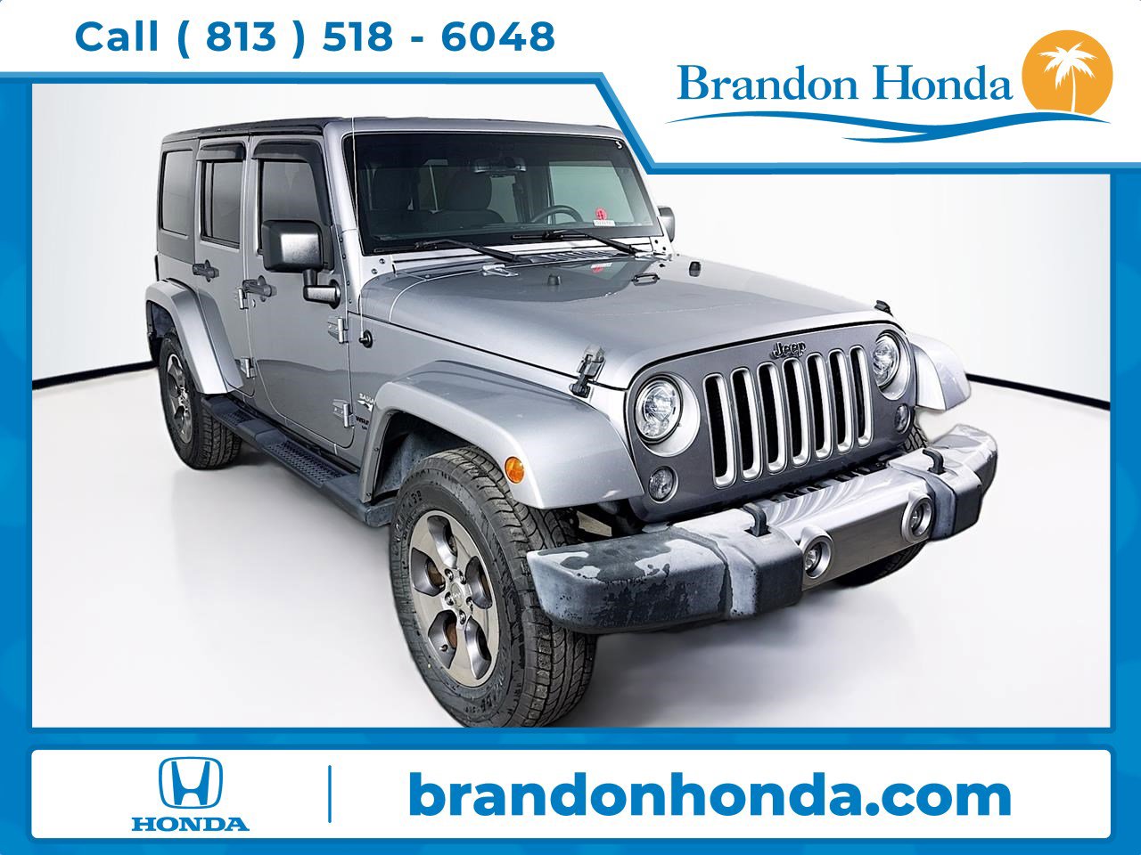 Used 2017 Jeep Wrangler Unlimited Sahara w/ Max Tow Package image 1