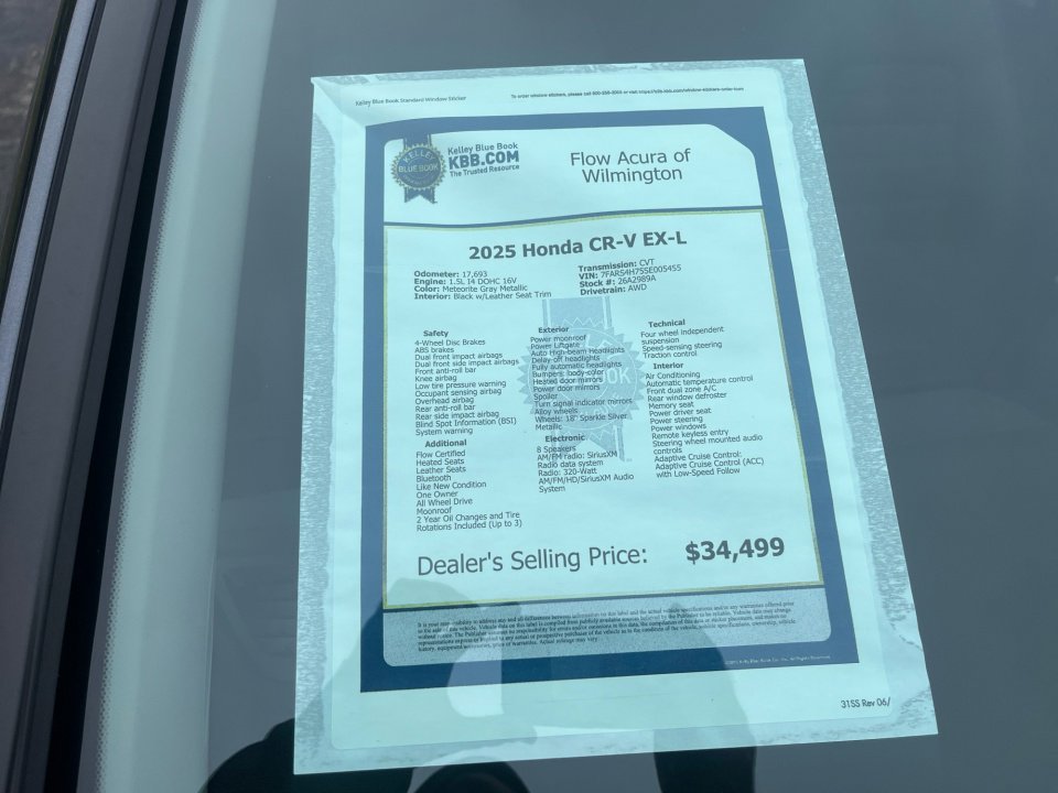 Used 2025 Honda CR-V EX-L image 33