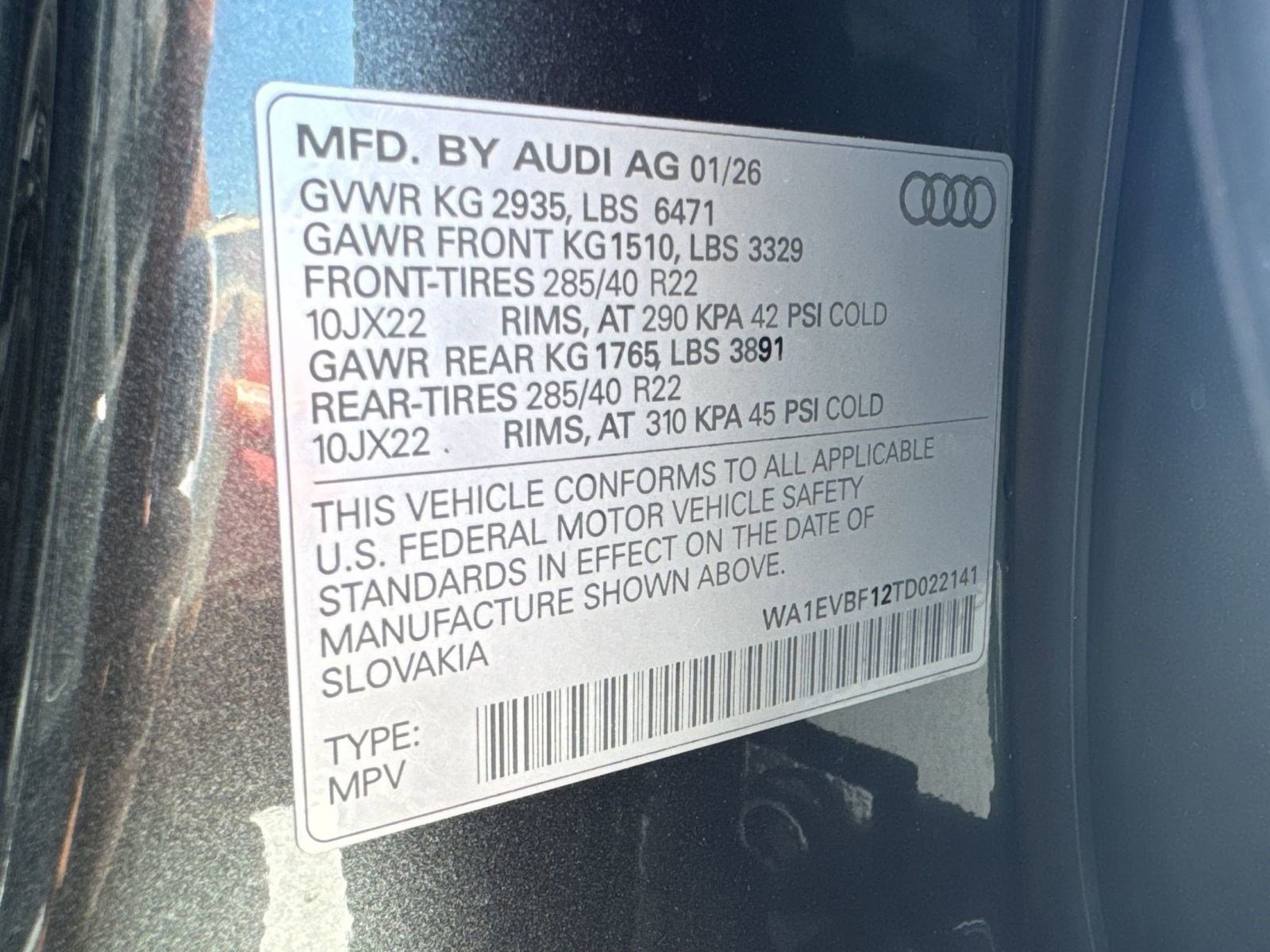 New 2026 Audi Q8 Premium Plus AWD/4WD image 20