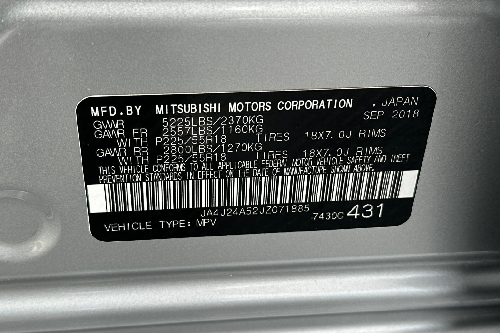 Used 2018 Mitsubishi Outlander GT image 29