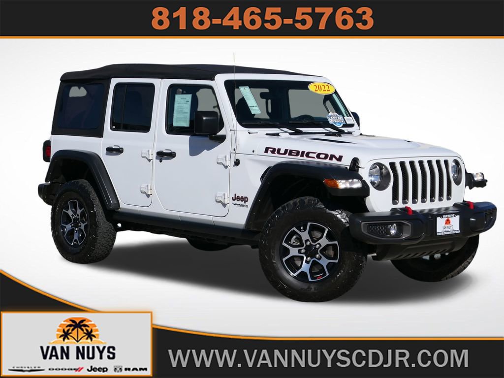 Used 2022 Jeep Wrangler Unlimited Rubicon image 1