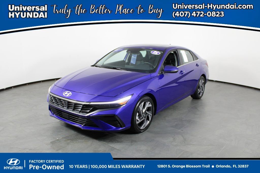 Certified 2025 Hyundai Elantra Limited