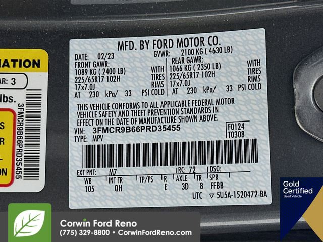 Used 2023 Ford Bronco Sport Big Bend w/ Convenience Package image 35