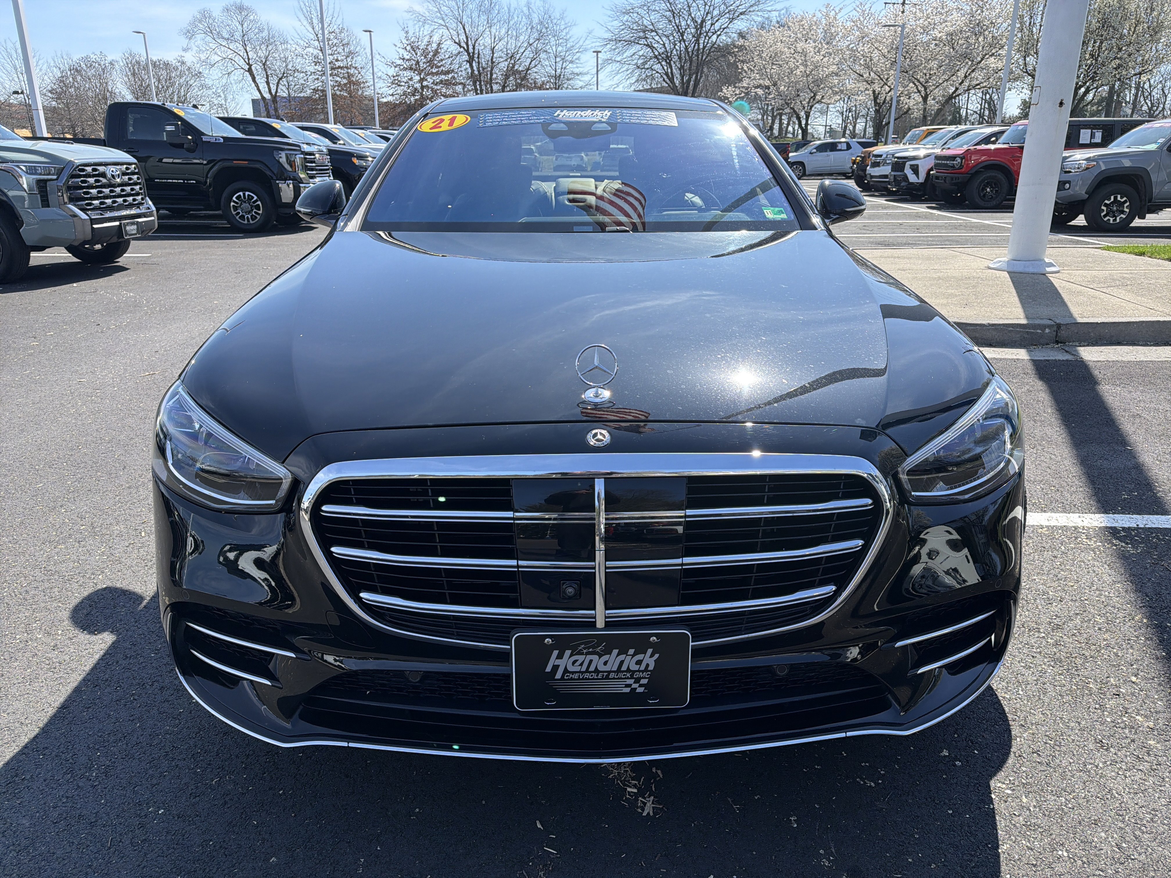Used 2021 Mercedes-Benz S 580 4MATIC Sedan image 3
