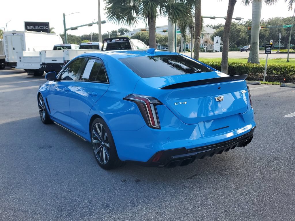 Certified 2023 Cadillac CT4 V Blackwing w/ Driver Assist Package RWD image 3
