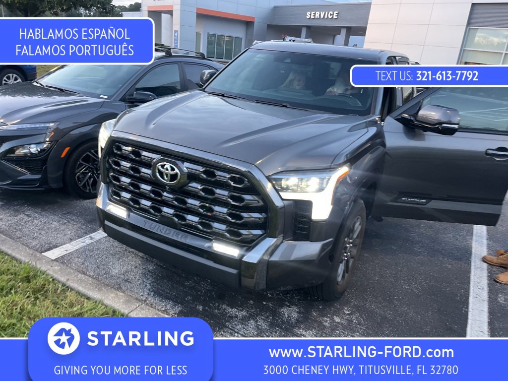 Used 2023 Toyota Tundra Platinum image 1