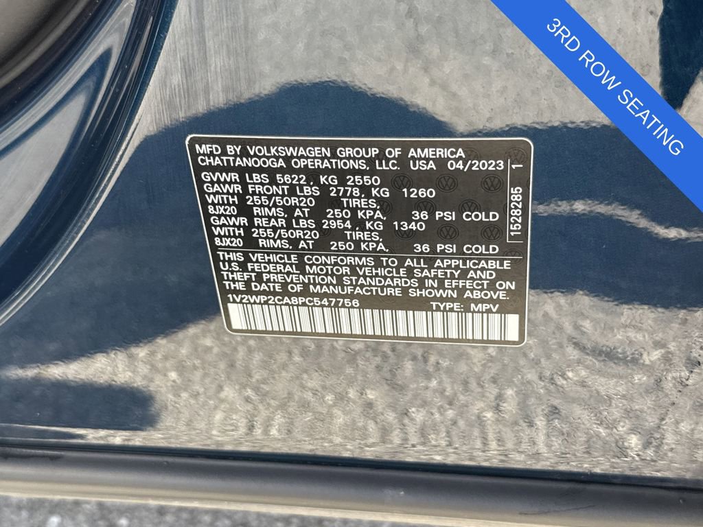 Used 2023 Volkswagen Atlas SE FWD image 28