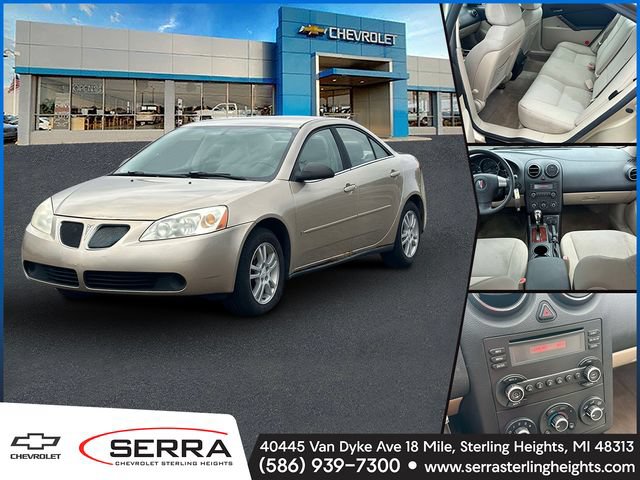 Used 2006 Pontiac G6 Sedan w/ Drivers Package