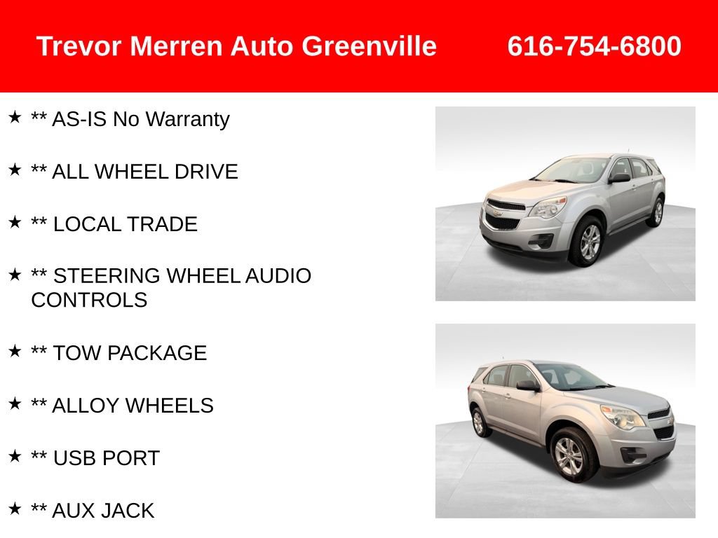 Used 2015 Chevrolet Equinox LS AWD/4WD image 7