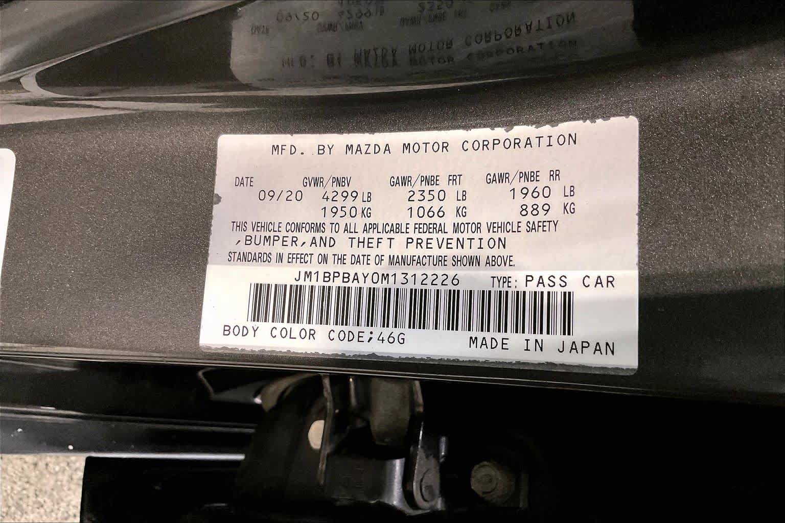 Used 2021 MAZDA MAZDA3 AWD 2.5 Turbo Sedan image 37