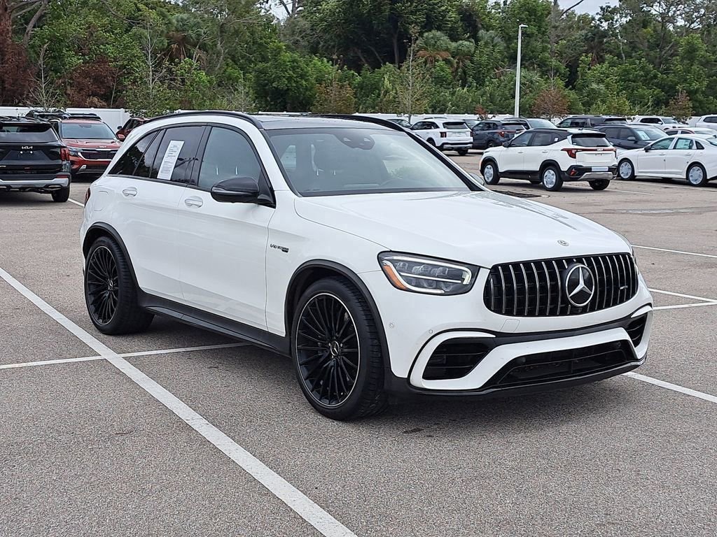 Used 2021 Mercedes-Benz GLC 63 AMG 4MATIC image 2