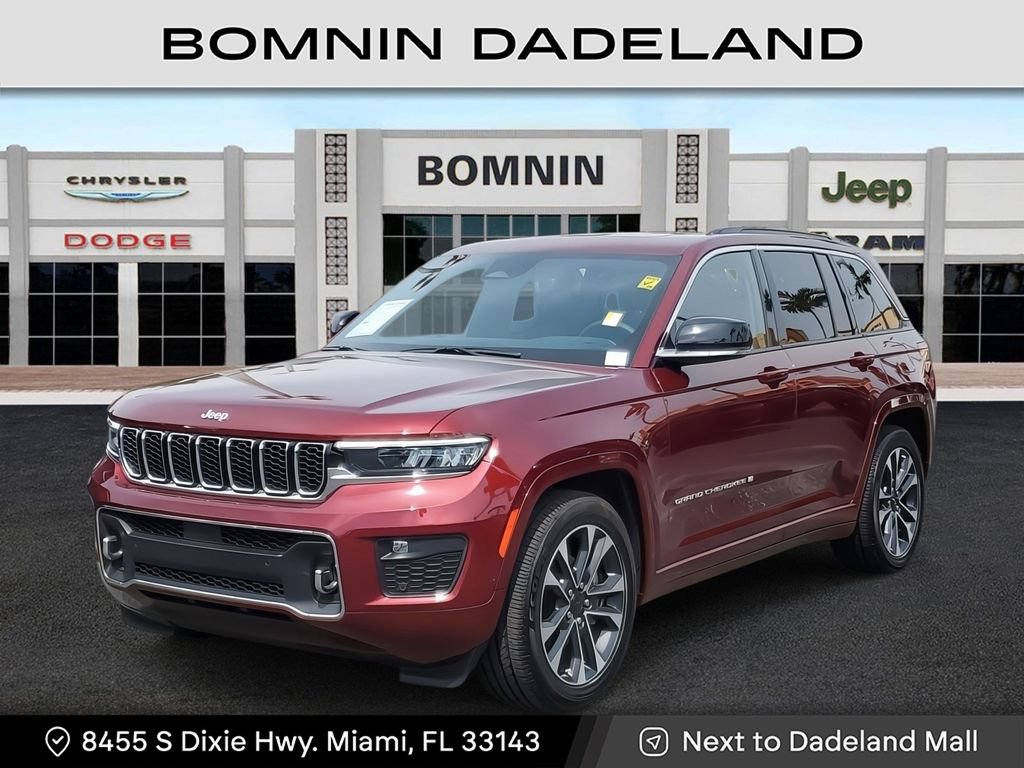 Used 2024 Jeep Grand Cherokee Overland w/ Luxury Tech Group IV