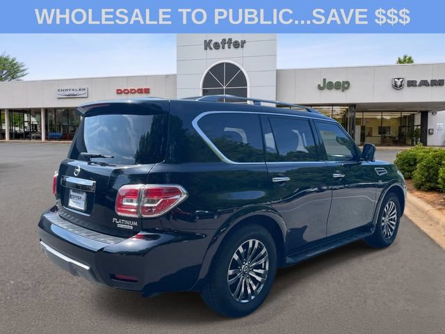 Used 2019 Nissan Armada Platinum w/ Captain's Chairs Package AWD/4WD image 6