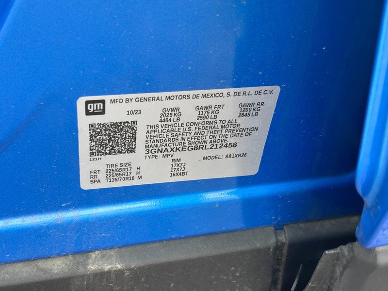 Certified 2024 Chevrolet Equinox LT w/ LPO, Floor Liner Package FWD image 23