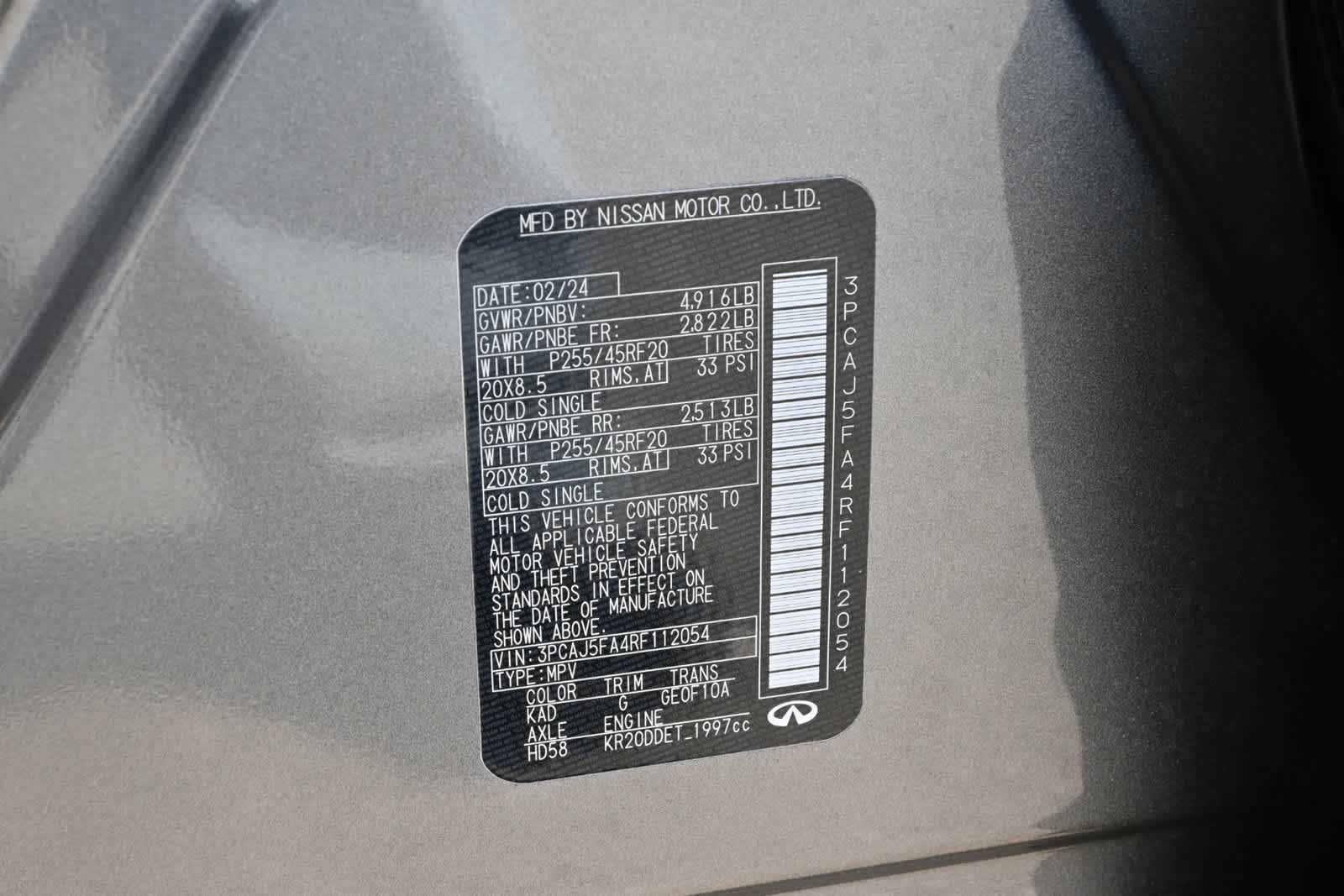 Used 2024 INFINITI QX50 Sport FWD image 26