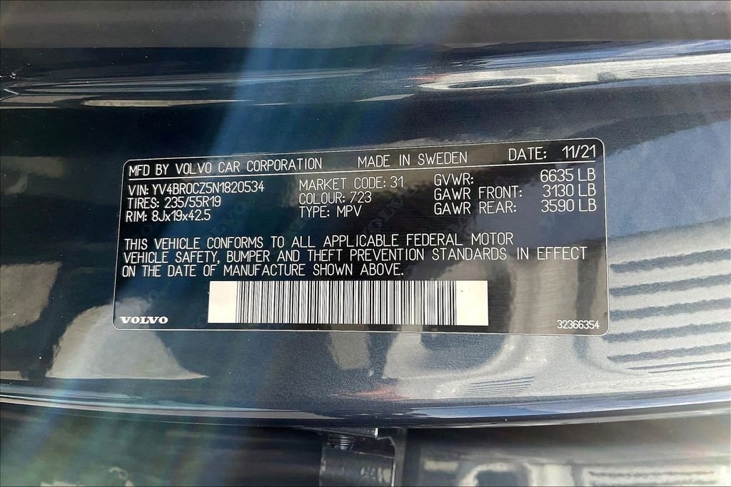 Used 2022 Volvo XC90 T8 Inscription Expression AWD/4WD image 35