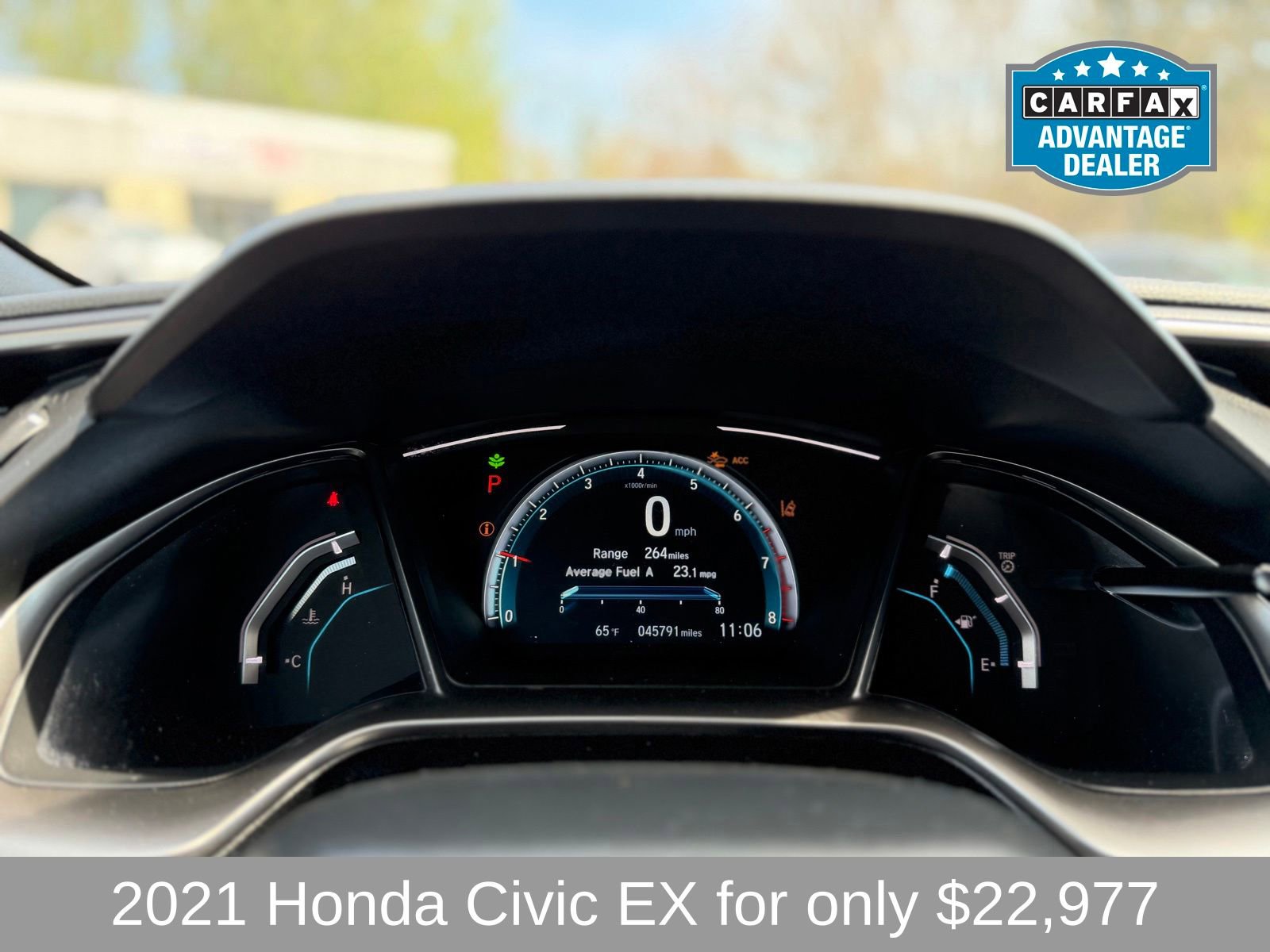 Used 2021 Honda Civic EX image 16