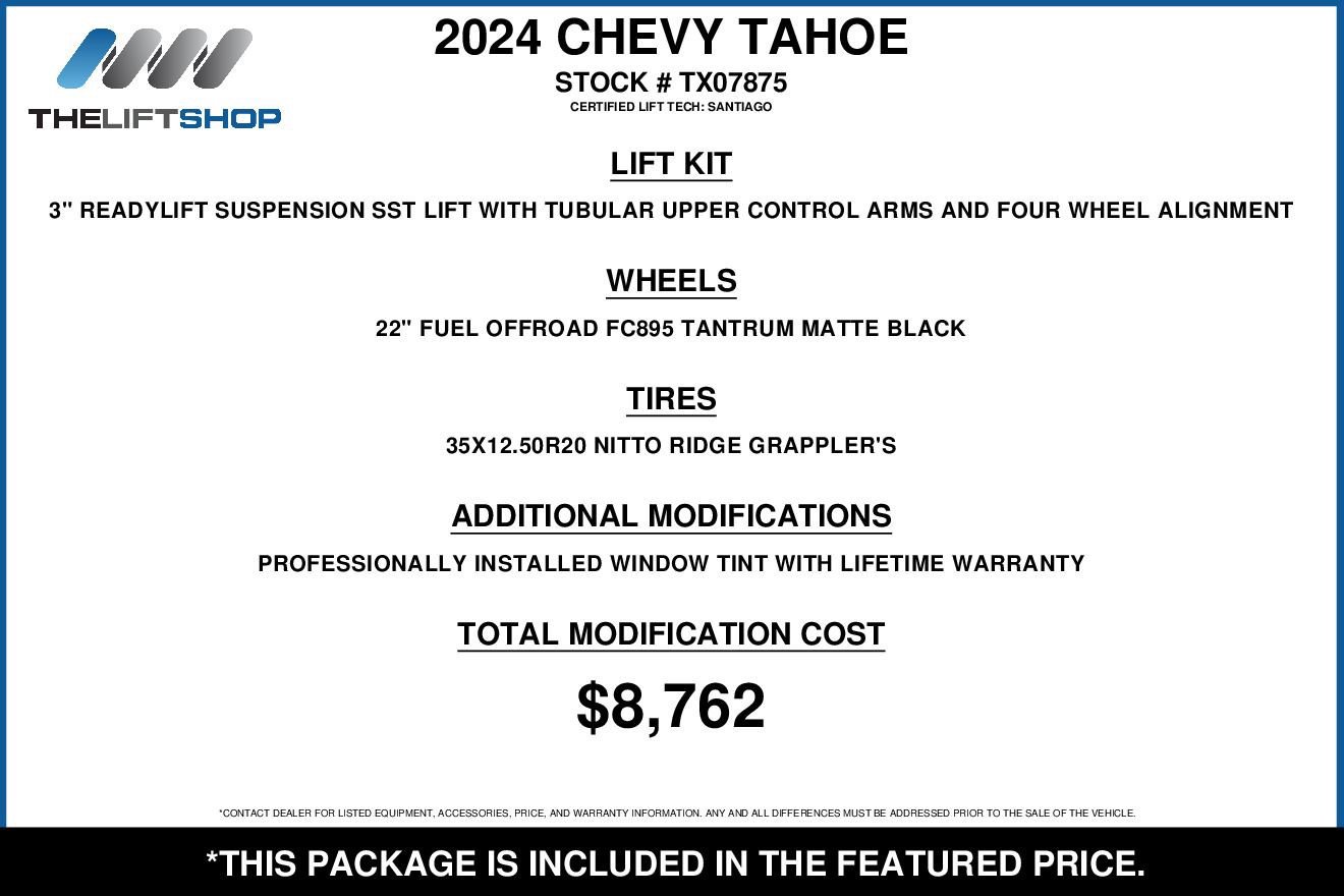 Used 2024 Chevrolet Tahoe Z71 w/ Luxury Package image 2
