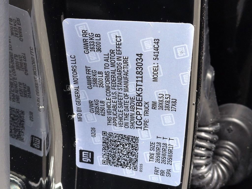 New 2026 Chevrolet Colorado W/T image 28