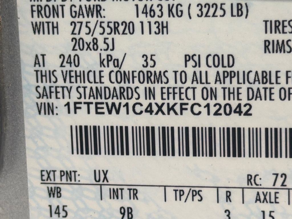 Used 2019 Ford F150 Platinum RWD image 32