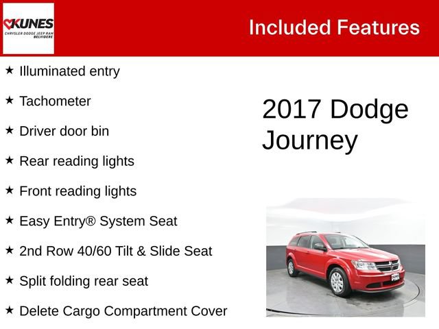 Used 2017 Dodge Journey SE w/ Flexible Seating Group FWD image 4