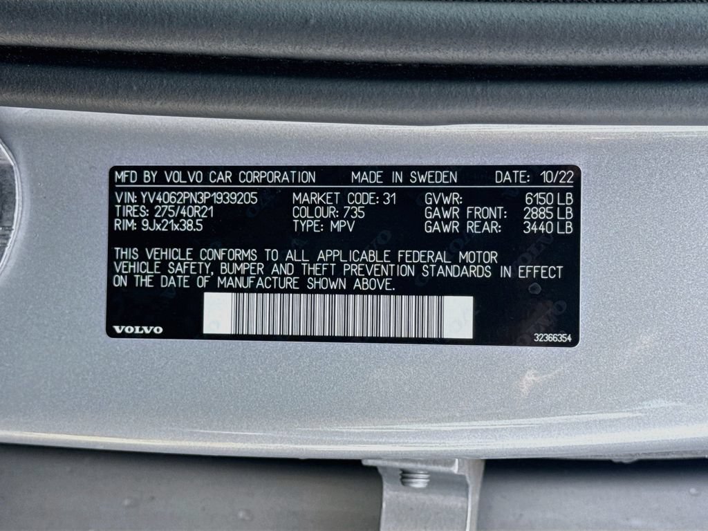 Used 2023 Volvo XC90 B6 Plus AWD/4WD image 37