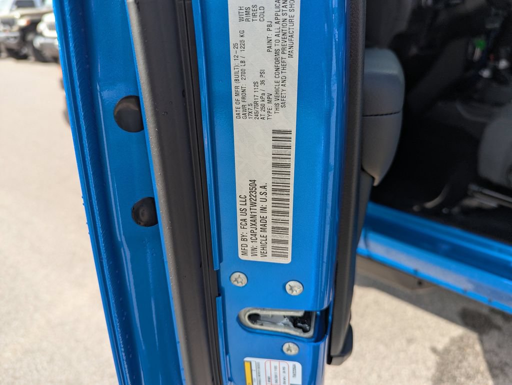 New 2026 Jeep Wrangler Sport AWD/4WD image 29