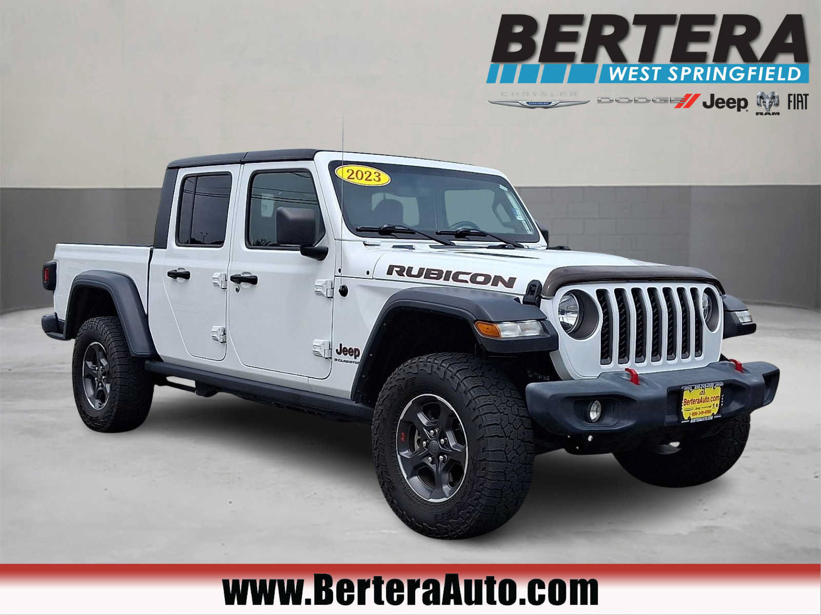Certified 2023 Jeep Gladiator Rubicon w/ Cold Weather Group AWD/4WD image 1
