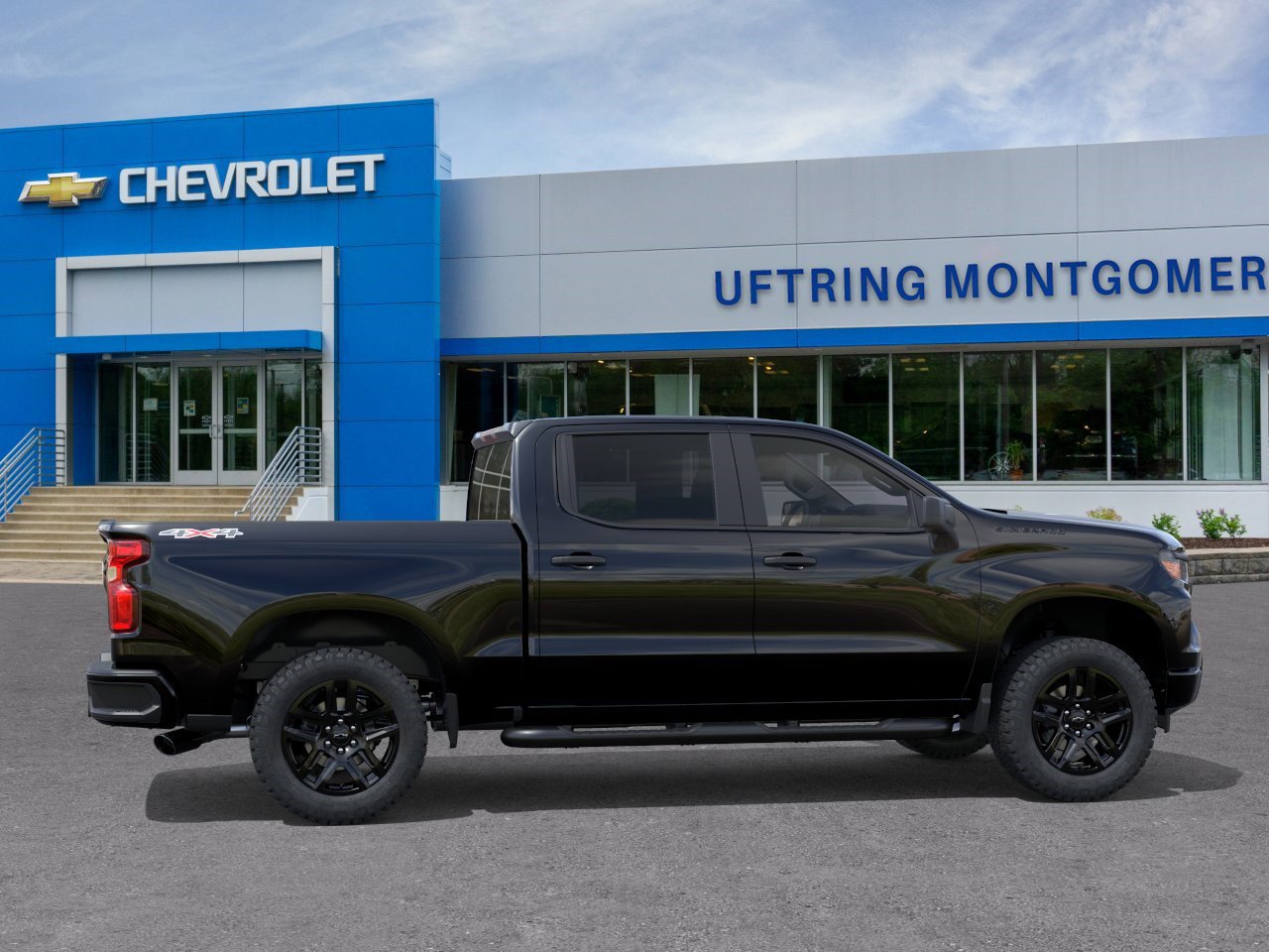 New 2026 Chevrolet Silverado 1500 Custom w/ Turbomax Blackout Package image 5