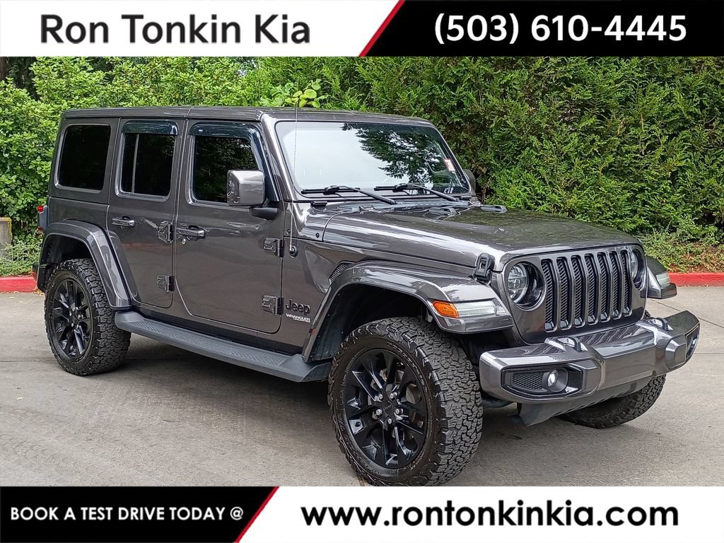 Used 2021 Jeep Wrangler Unlimited Sahara AWD/4WD image 1